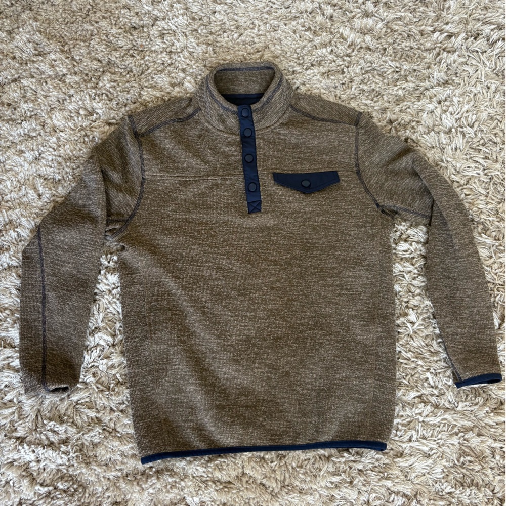 Onward Reserve Performance Men's Brown Sweater -Small